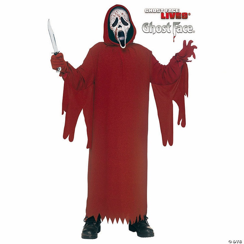 Kids Deluxe Ghost Face Crimson Costume