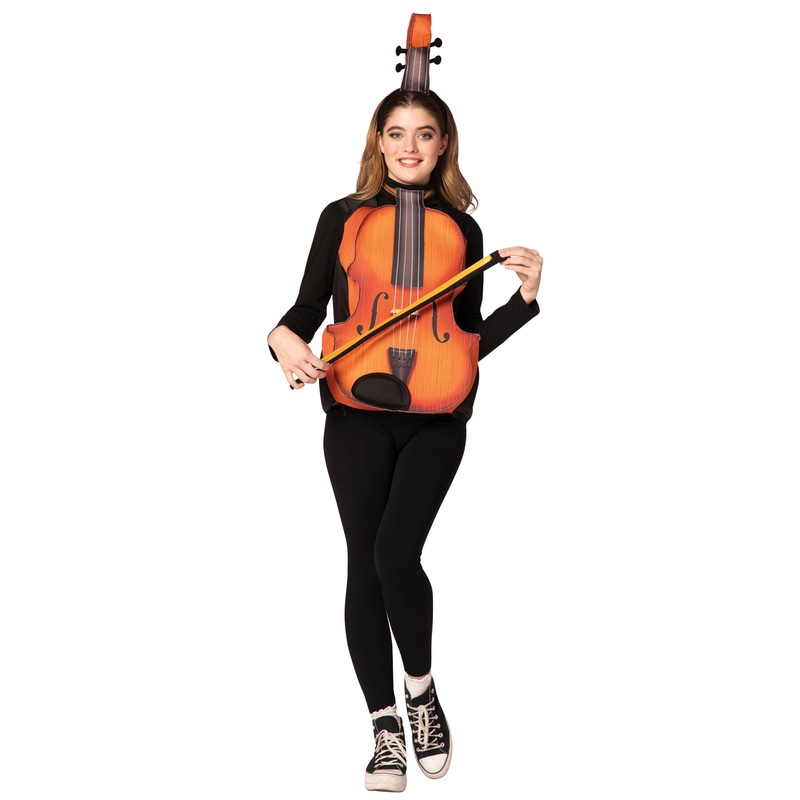 Violin Adult Costume One Size|One Size