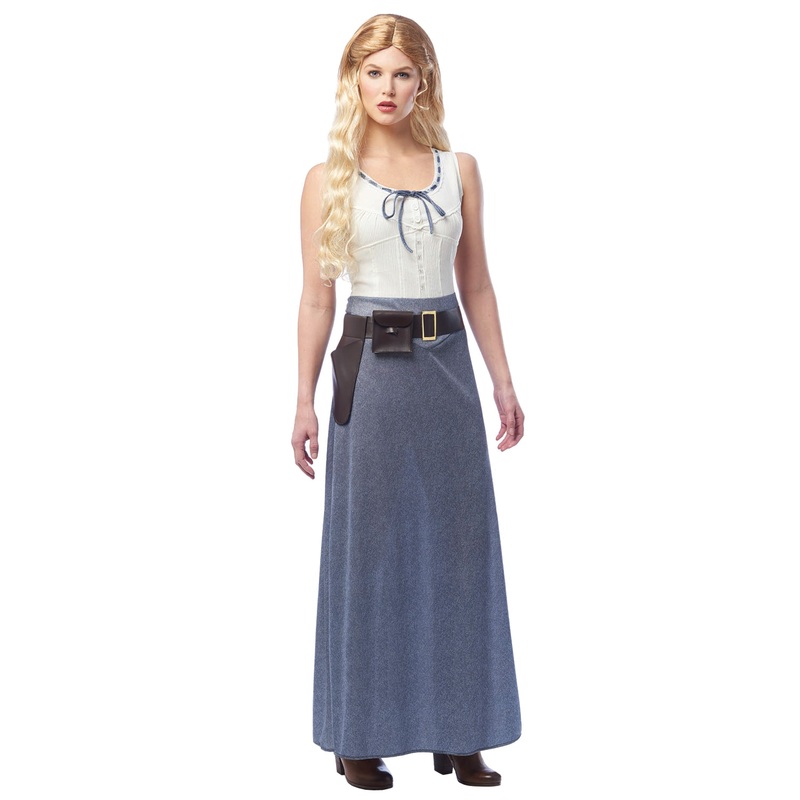 West Girl Adult Costume Small|Small|Medium|Large