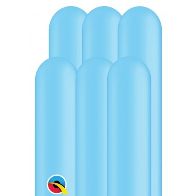 100 modeling balloons 260Q baby blue 1.5m