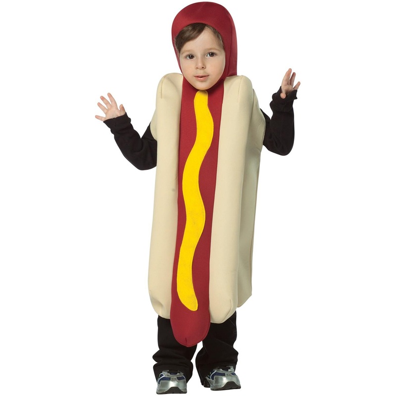 Hot Dog Toddler Costume 3-4T|3-4T
