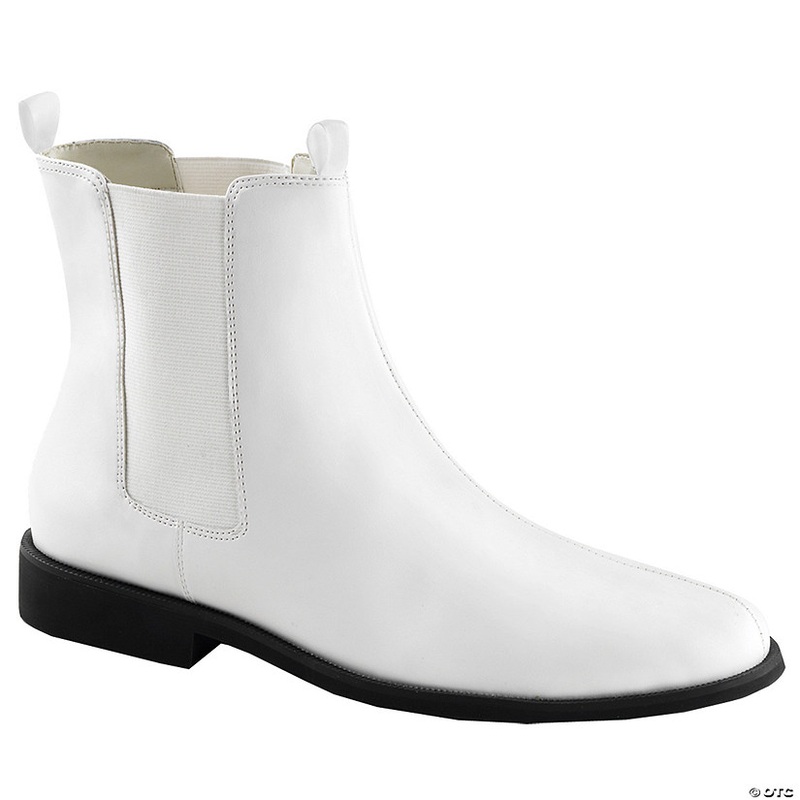 Men’s White Trooper Boots|8-9|10-11|12-13|14