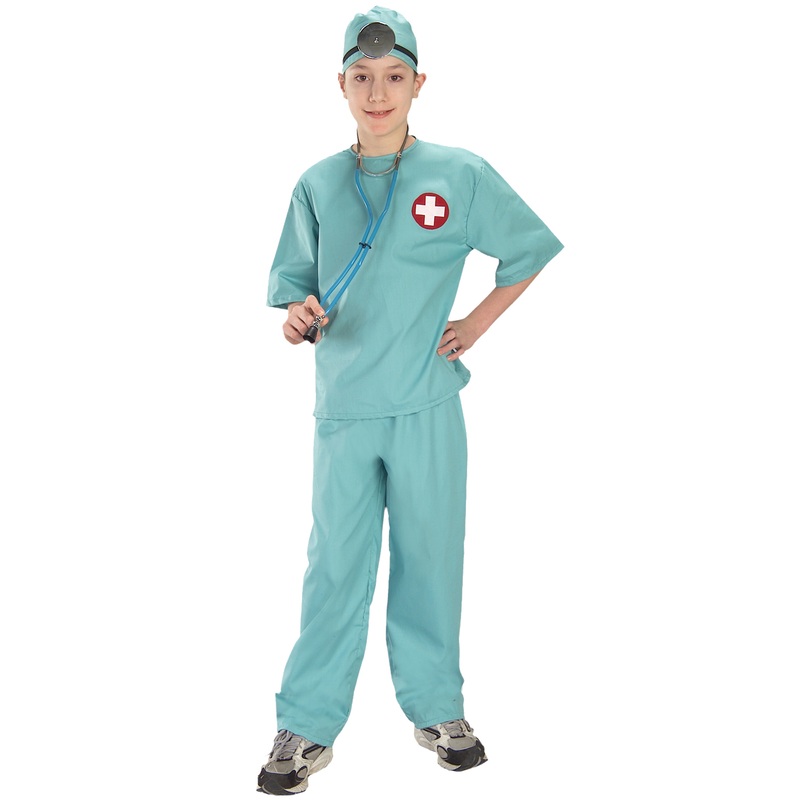 Surgical Scrubs Child Costume Small