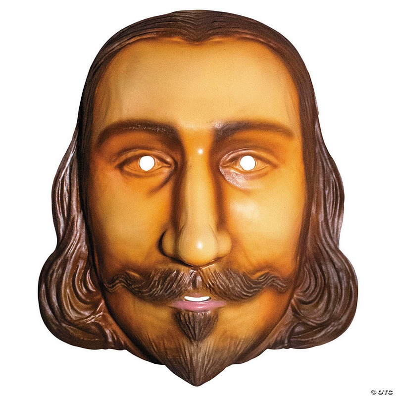 Thanksgiving John Carver Overhead Plastic Mask – One Size
