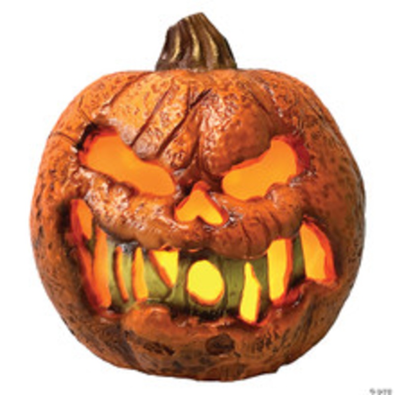 8 Rotten Flaming Pumpkin With Timer Style B