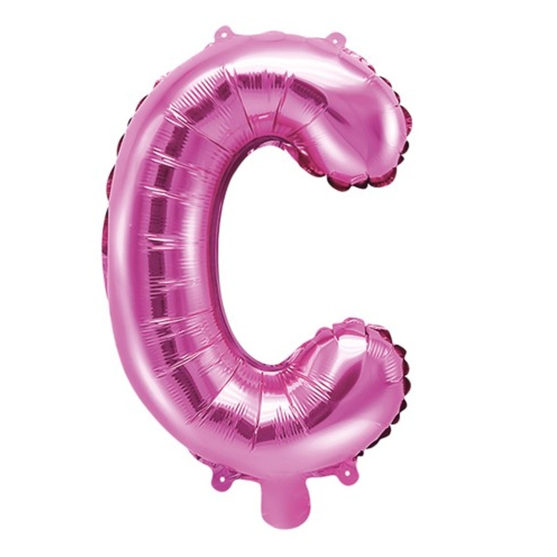 Foil balloon C fuchsia 35cm