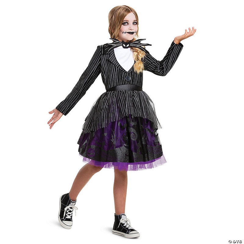 Kids Deluxe Disney The Nightmare Before Christmas Jack Skellington Tutu Costume