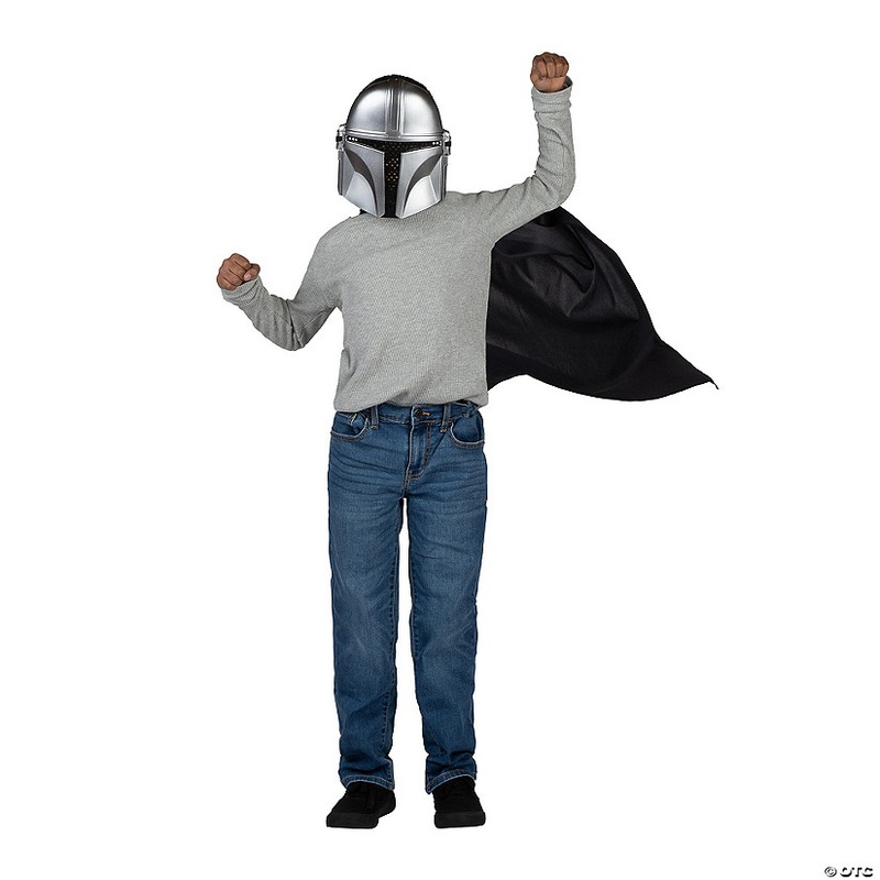 Kids Star Wars The Mandalorian The Mandalorian Cape & Mask Set