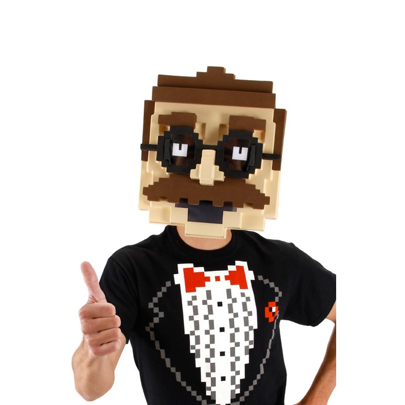 Pixel-8 Man Mask Standard|Standard