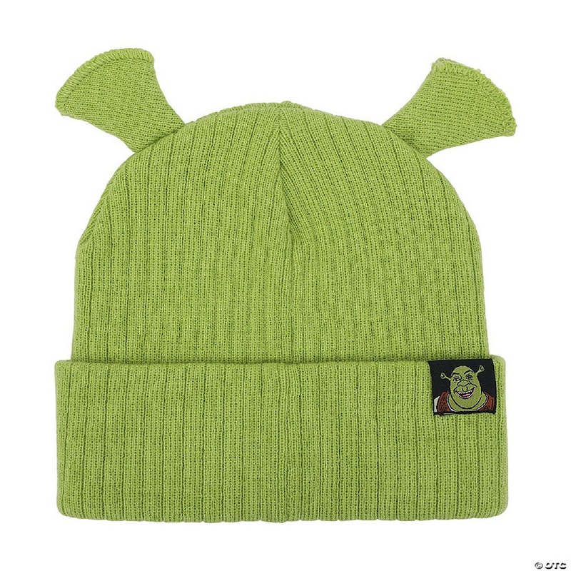 Shrek 3D Cosplay Adult Knit Beanie