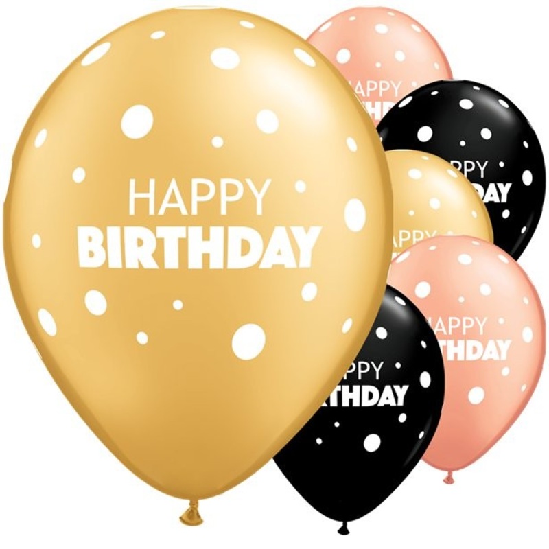 25 Birthday Surprise balloons 28cm
