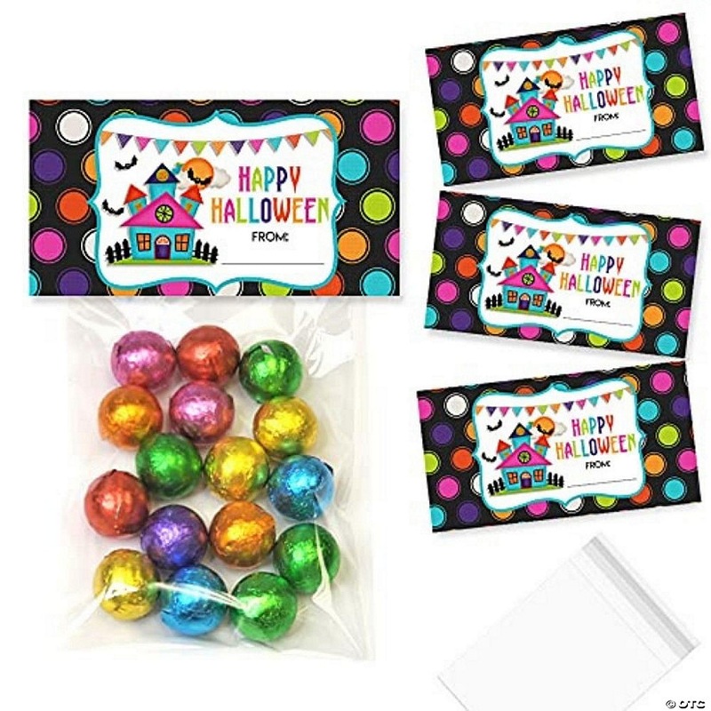 AmandaCreation Haunted House Bag Toppers 40pc.