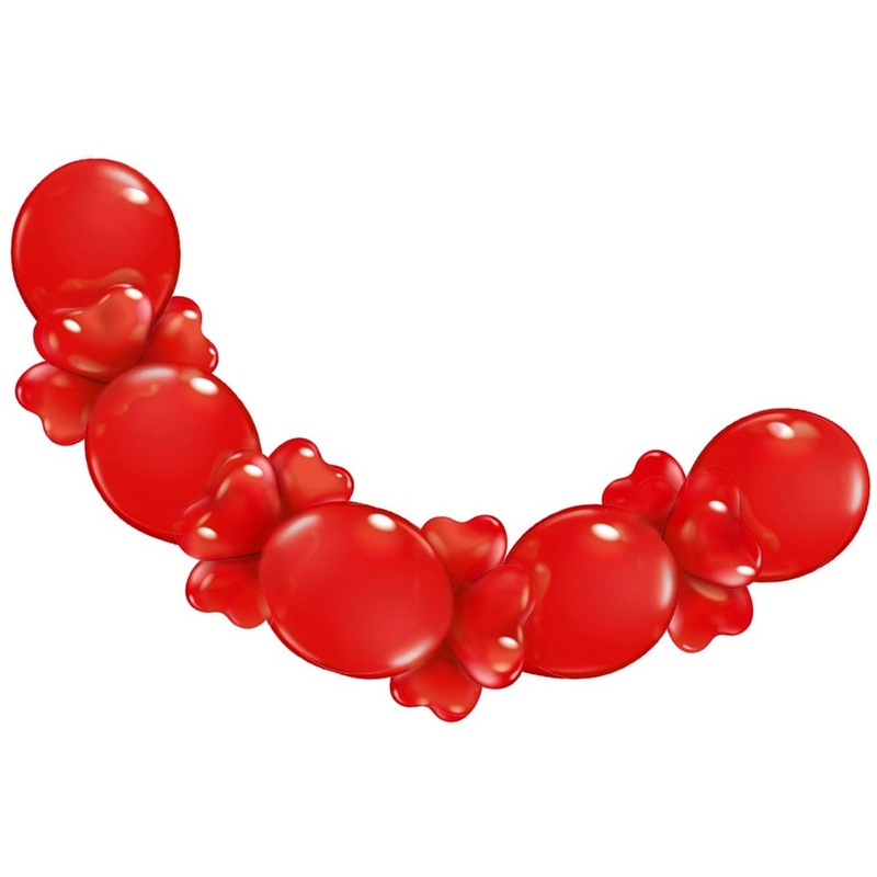 Balloon garland Love 2.1m