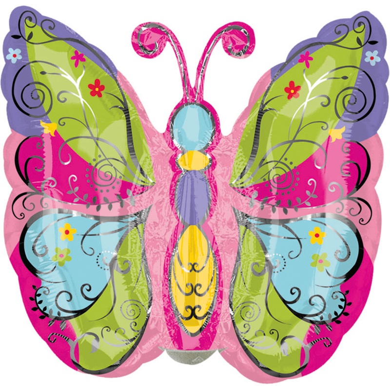 Balloon Small Butterfly Sparkle