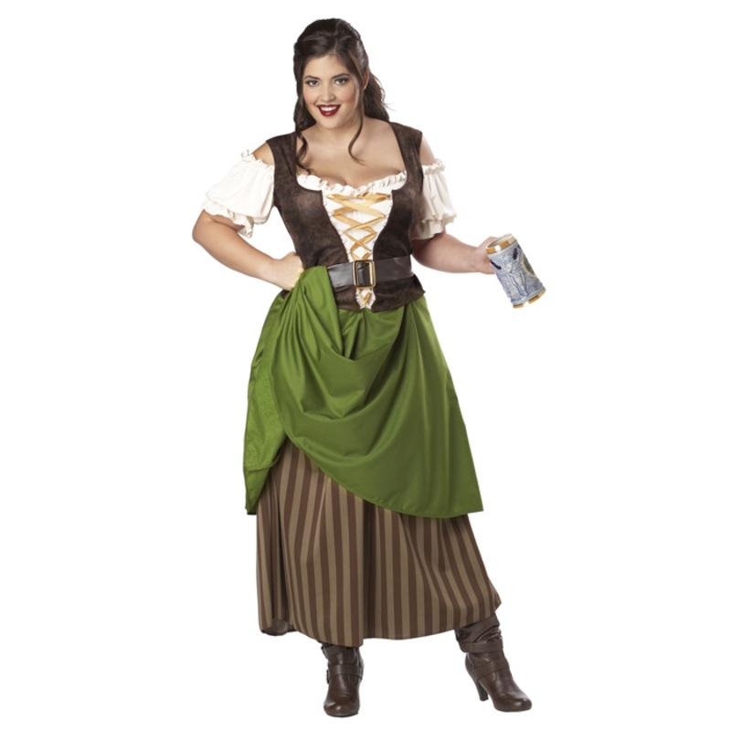 Tavern Maiden Plus Size Costume 1XL
