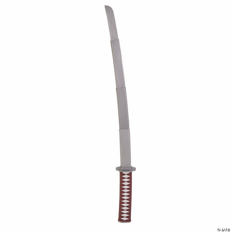 27 Retractable Katana Sword Costume Accessory