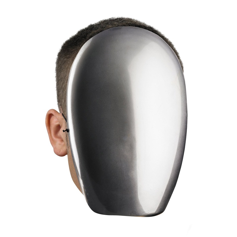 No Face Chrome Mask Standard|Standard