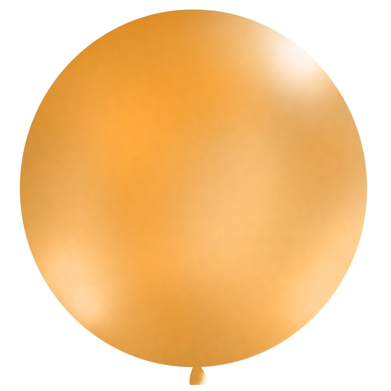 XXL balloon party giant orange 1m
