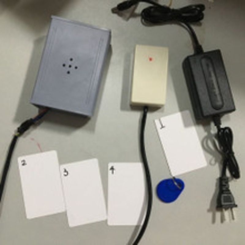 Audio Reader Box w/ 4 IC Cards – Escape Room Prop