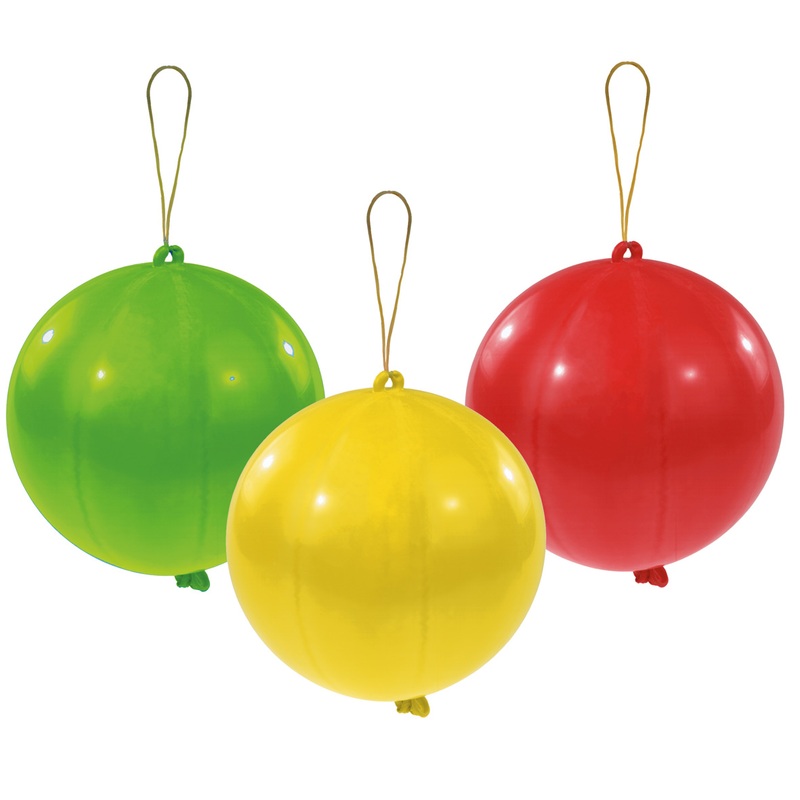 Set of 3 punchballs hit