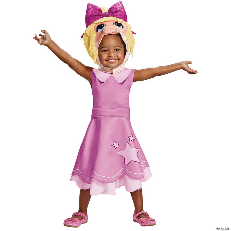 Toddler Girl’s Classic Miss Piggy Costume
