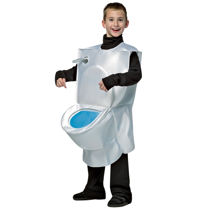 Toilet Child Costume 7-10|7-10