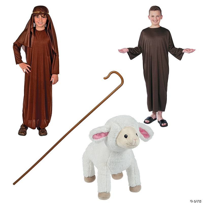 Kids Shepherd Costume Kit – Large/Extra Large – 3 Pc.