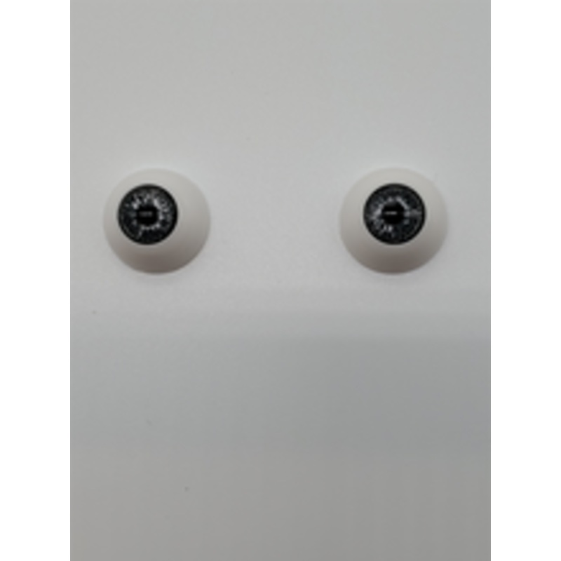 Pair of Grey Eyes- 2cm- Replacement Eyeballs