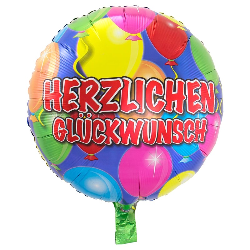 Spectacular Birthday balloon congratulations 43cm