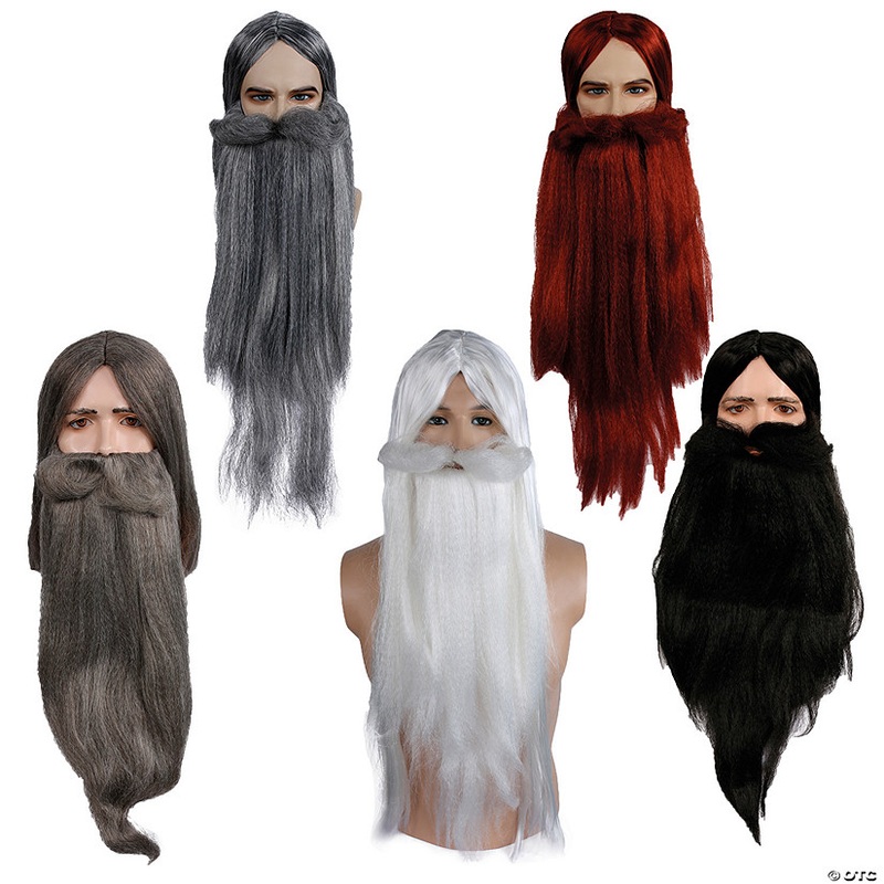 Wizard Wig & Beard Set