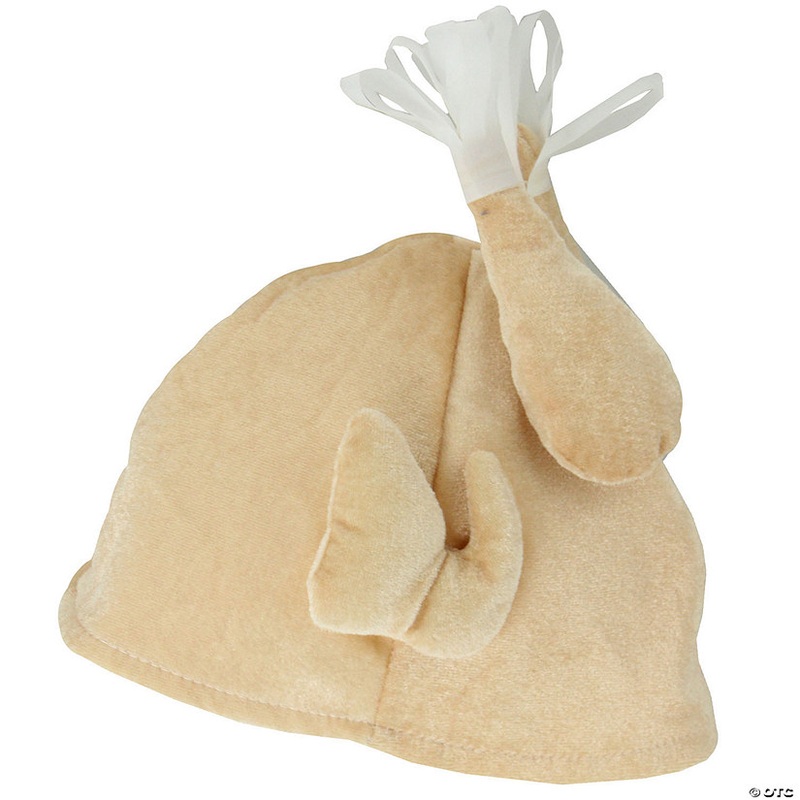 11 Thanksgiving Turkey Plush Adult Costume Hat