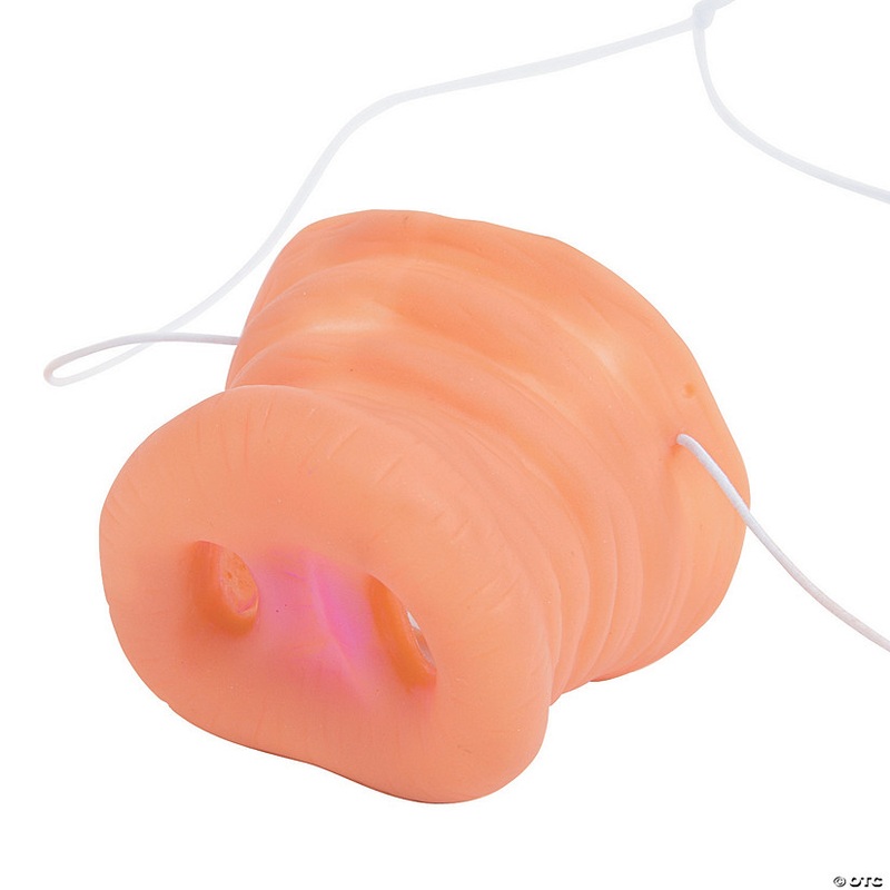 Pig Nose Masks- 12 Pc.