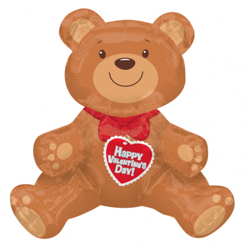 Sweet Valentine’s Day Bear Balloon 48cm