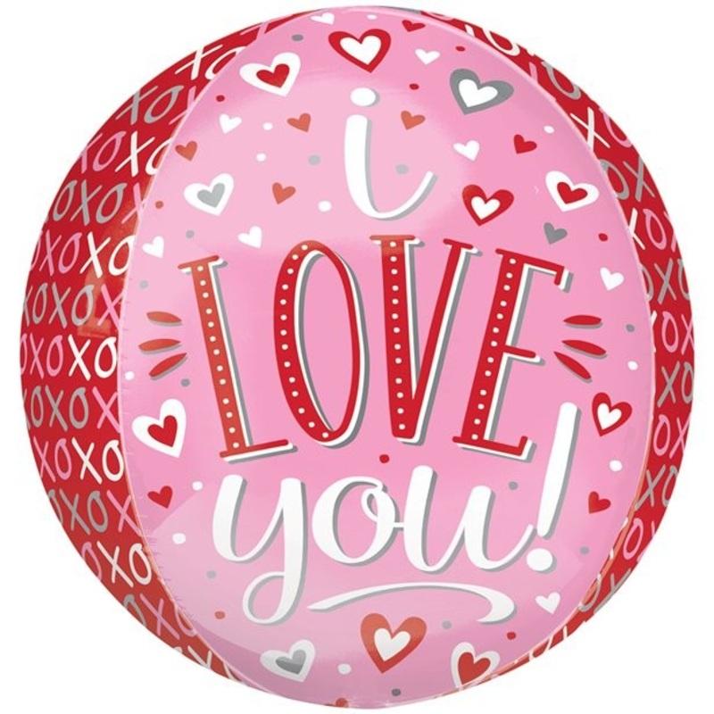 XOXO Orbz balloon 41cm
