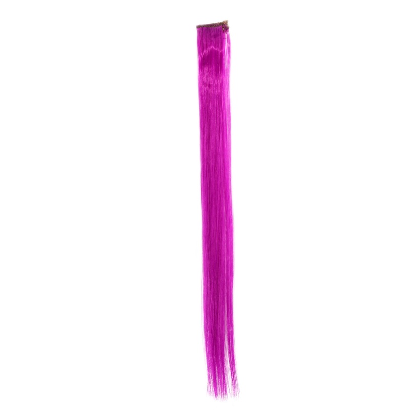 1 Clip-In Extension Strand Straight 45 cm Purple YZF-P1S18-TF2405