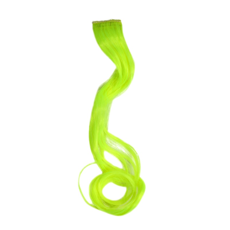 1 Clip-In Extension strand wavy neon yellow YZF-P1C18-TF2106