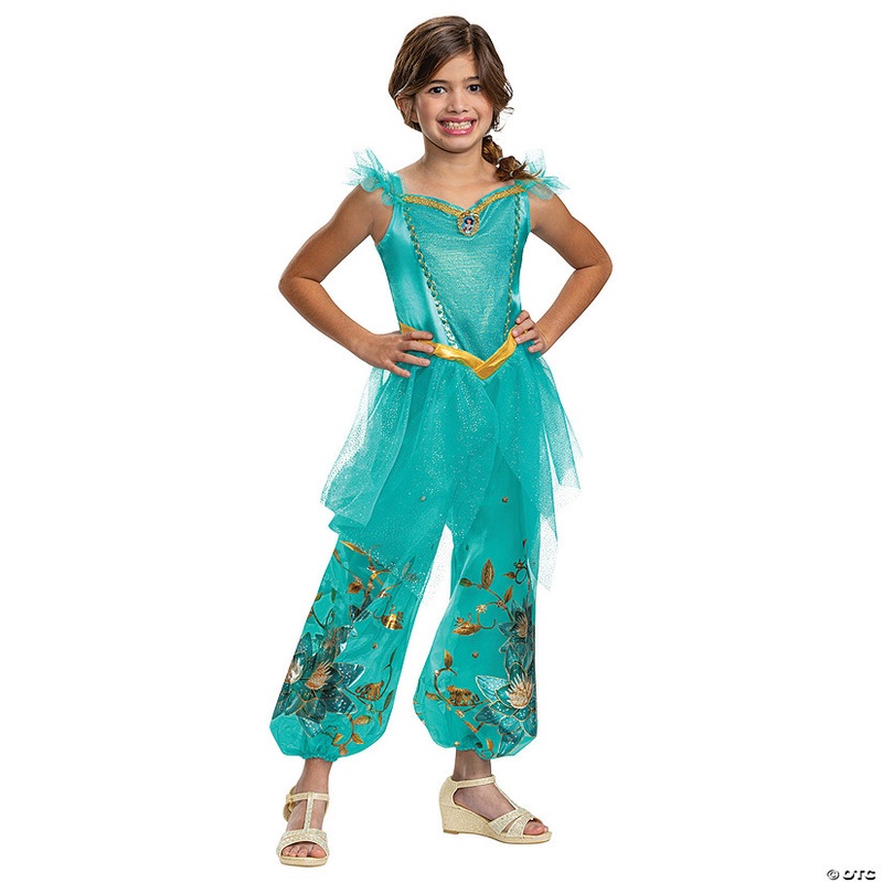 Kids Deluxe Jasmine Costume|TOD 3T-4T|C4-6X|G 7-8