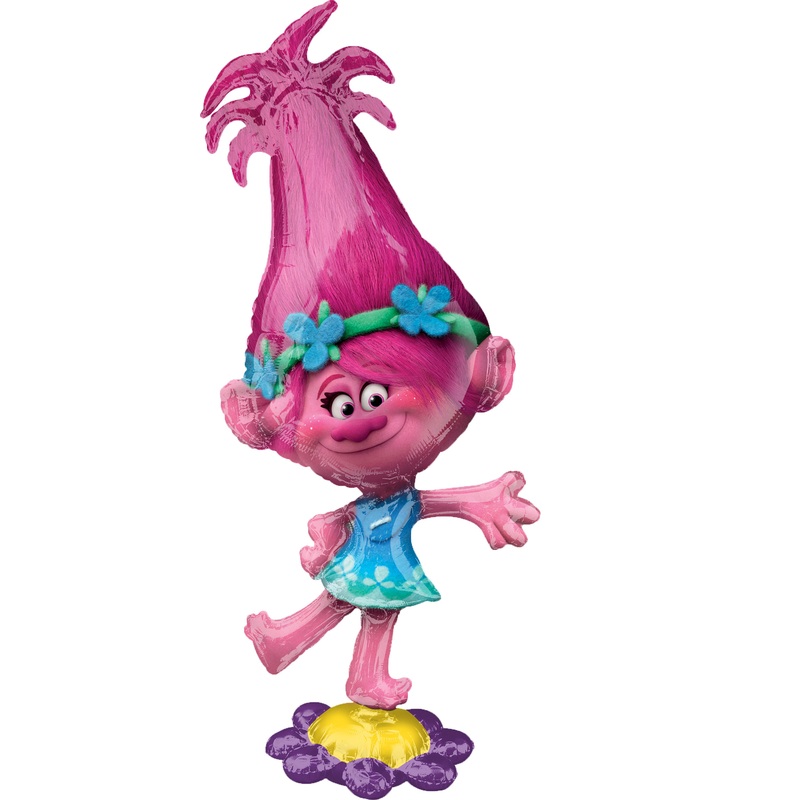 Troll Foil Balloon Poppy Airwalker