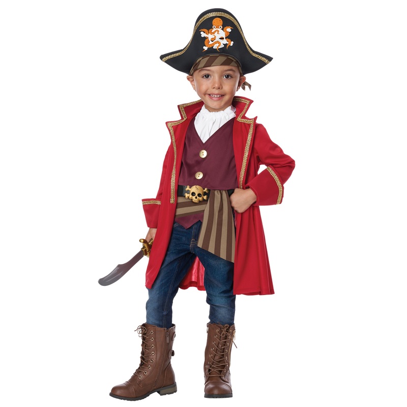 Cap’n Shorty Toddler Costume Medium (3-4)