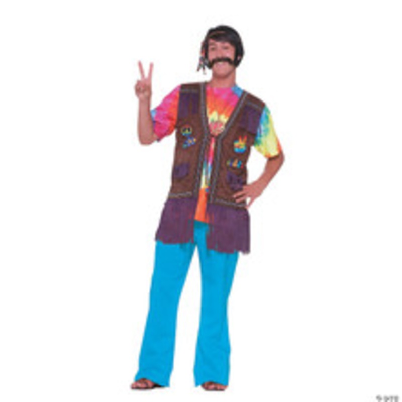 Men’s Hippie Peace Vest – Standard