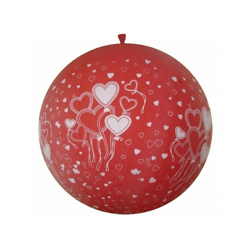 XXL balloon Endless Love red 1m