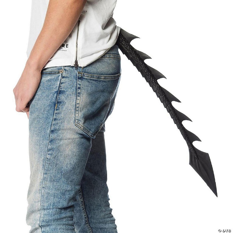 Supersoft Junior Black Dragon Tail Clip-On Costume Accessory