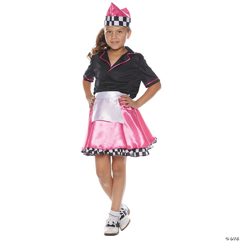 Girl’s 50s Car Hop Costume