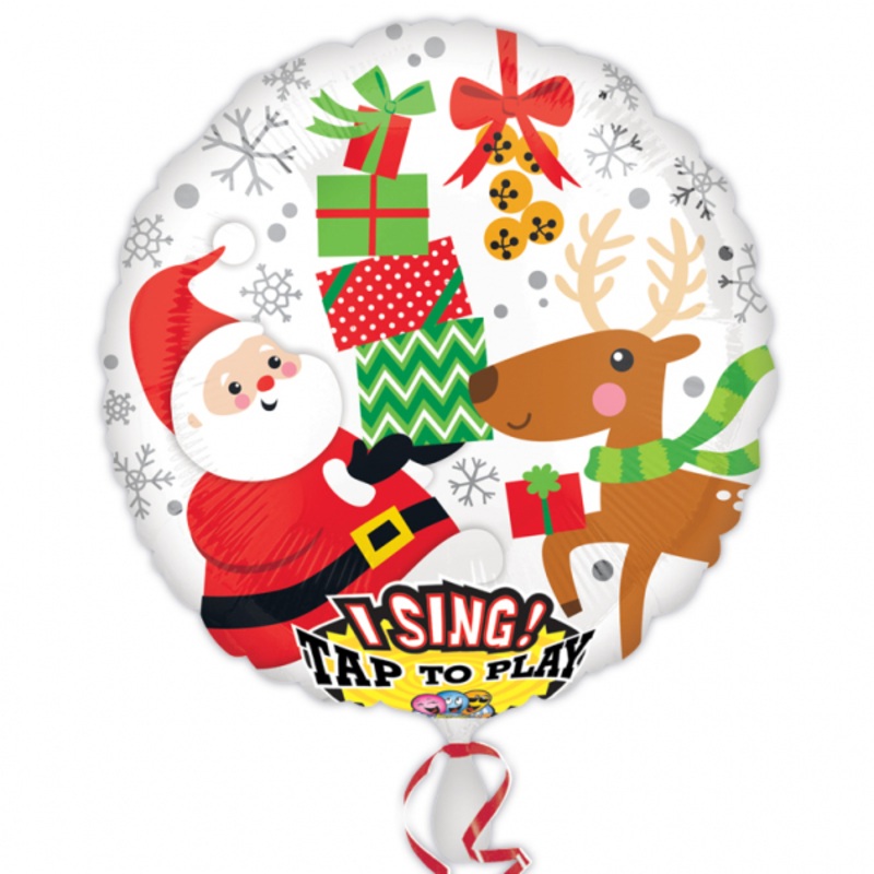 Singing Christmas balloon