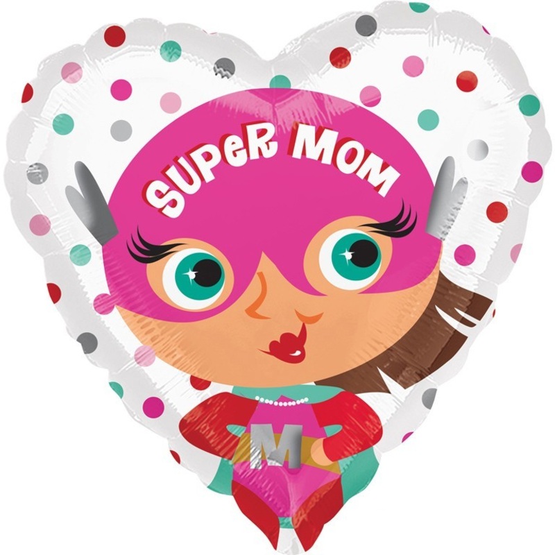Super Mom foil balloon 43cm