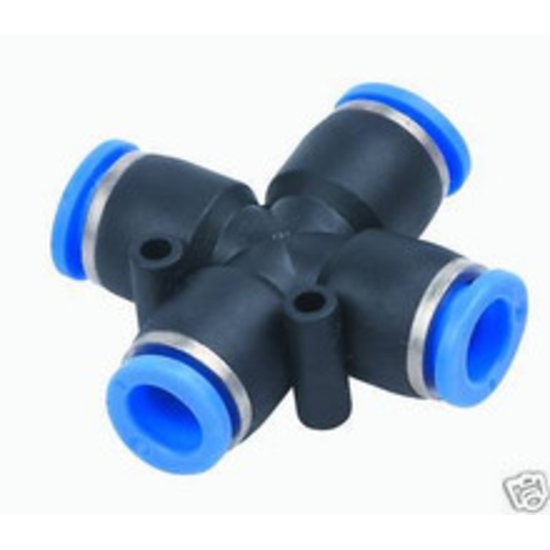 Union Cross 4-Way Splitter Push In Style