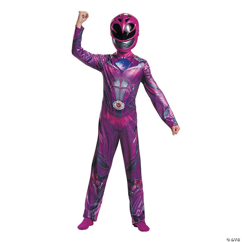 Girl’s Classic Pink Power Ranger Movie Costume