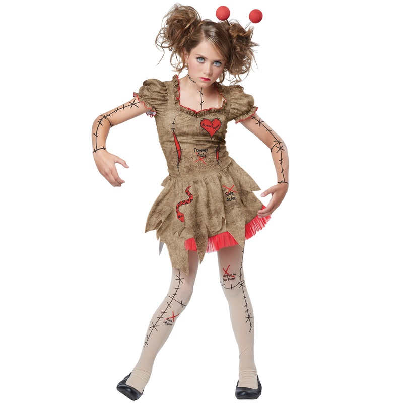 Voodoo Dolly Tween Costume Medium