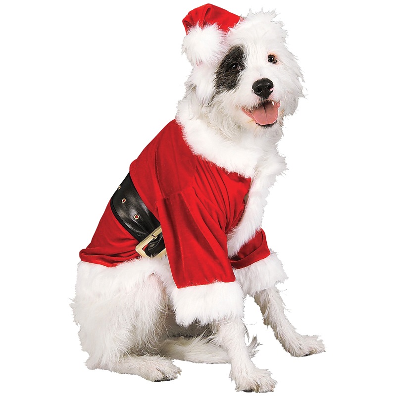 Santa Claus Pet Costume Small|Small|Medium|Large|X-Large