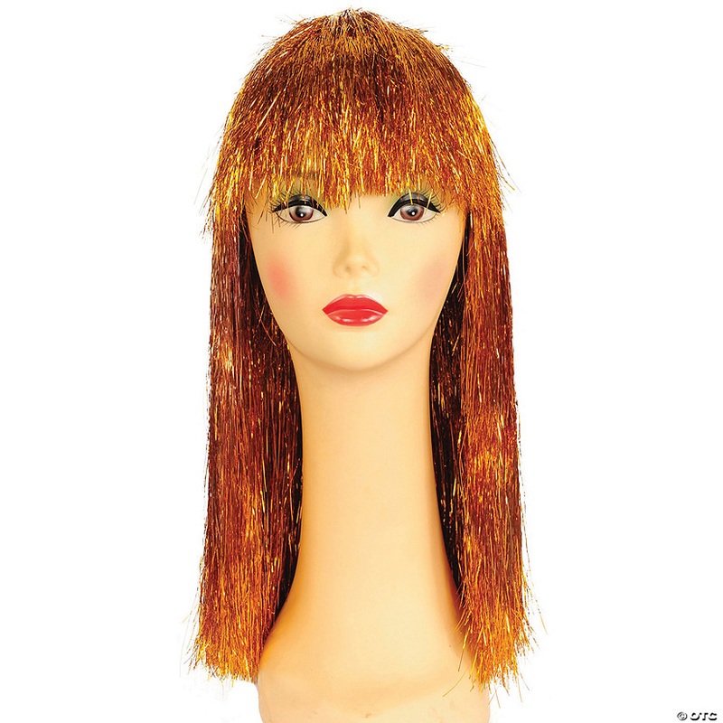 Women’s Long Tinsel Pageboy Wig